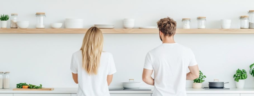 Let your partner take the first step.
