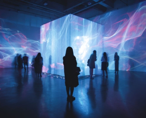 Projection is an hypothetical view of the future.