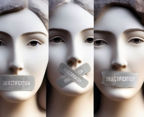 Objectification deprives personality.