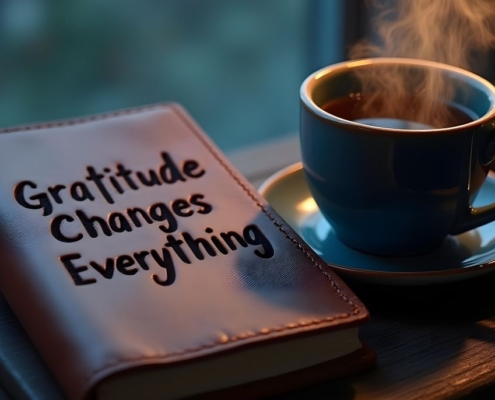 Gratitude is a byproduct of Emotional Intelligence. It works in synergy with Pleasure, mitigating Anxiety.