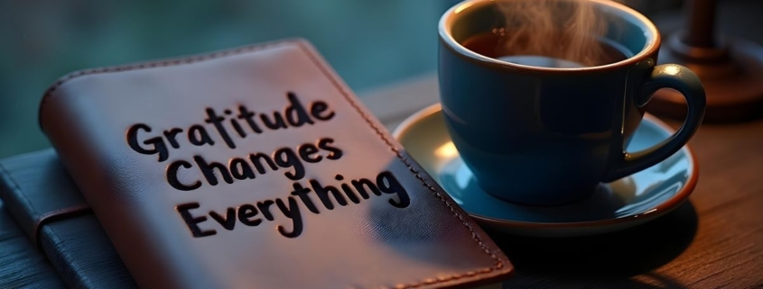 Gratitude is a byproduct of Emotional Intelligence. It works in synergy with Pleasure, mitigating Anxiety.