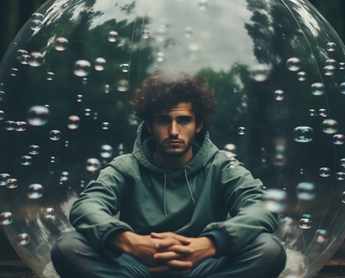 Senses are disrupted in spatial memory disturbances.